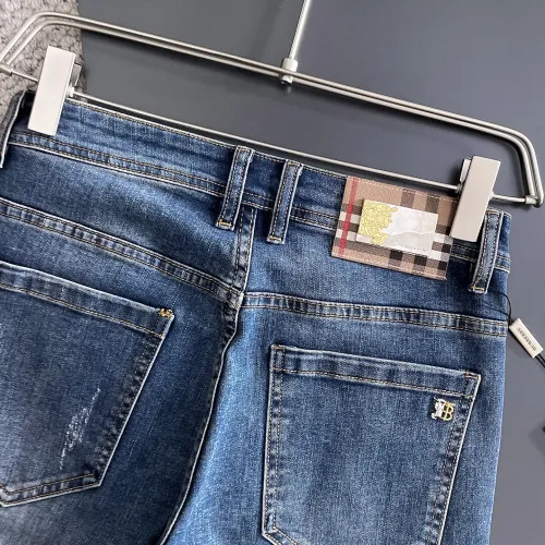 Replica Burberry Jeans For Men #1438485 $72.00 USD for Wholesale