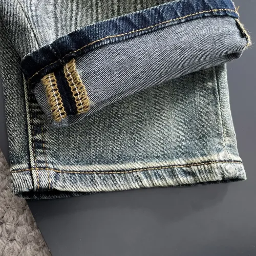 Replica LOEWE Jeans For Men #1438491 $72.00 USD for Wholesale