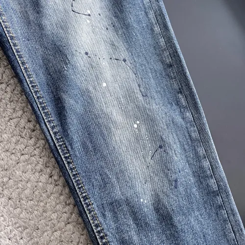 Replica Hermes Jeans For Men #1438492 $72.00 USD for Wholesale