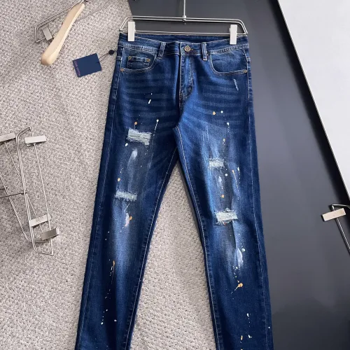 Replica Louis Vuitton LV Jeans For Men #1438498 $72.00 USD for Wholesale