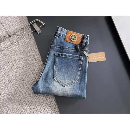 Replica Burberry Jeans For Men #1438502 $72.00 USD for Wholesale