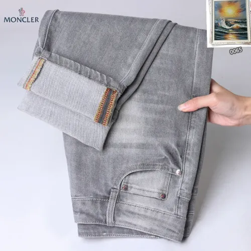 Replica Moncler Jeans For Men #1438506 $48.00 USD for Wholesale