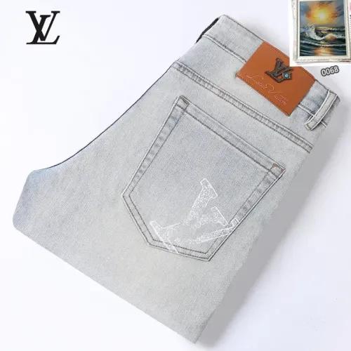 Louis Vuitton LV Jeans For Men #1438509 $48.00 USD, Wholesale Replica Louis Vuitton LV Jeans