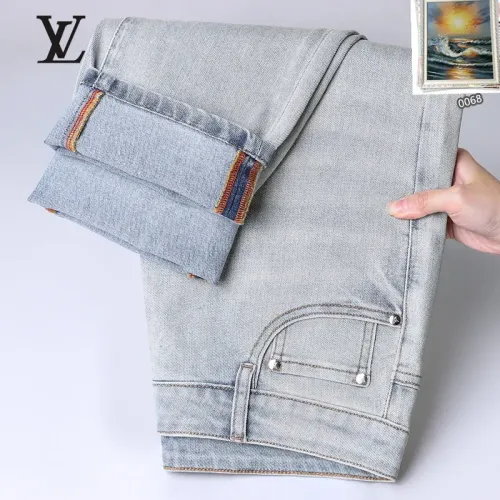 Replica Louis Vuitton LV Jeans For Men #1438509 $48.00 USD for Wholesale