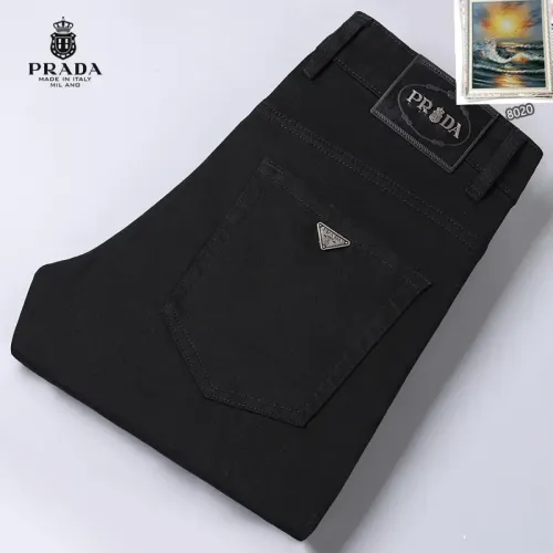 Replica Prada Jeans For Men #1438512 $48.00 USD for Wholesale