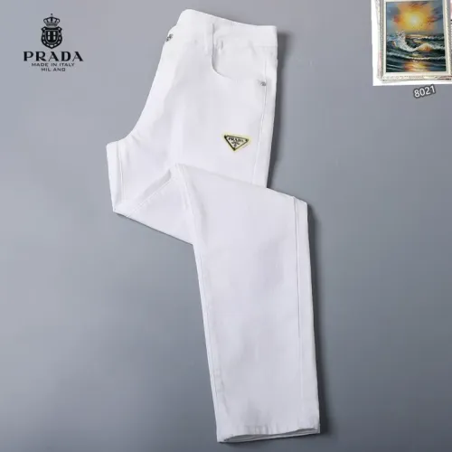 Replica Prada Jeans For Men #1438513 $48.00 USD for Wholesale