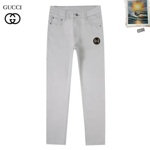 Replica Gucci Jeans For Men #1438516 $48.00 USD for Wholesale