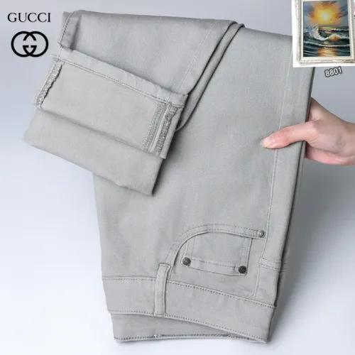 Replica Gucci Jeans For Men #1438516 $48.00 USD for Wholesale