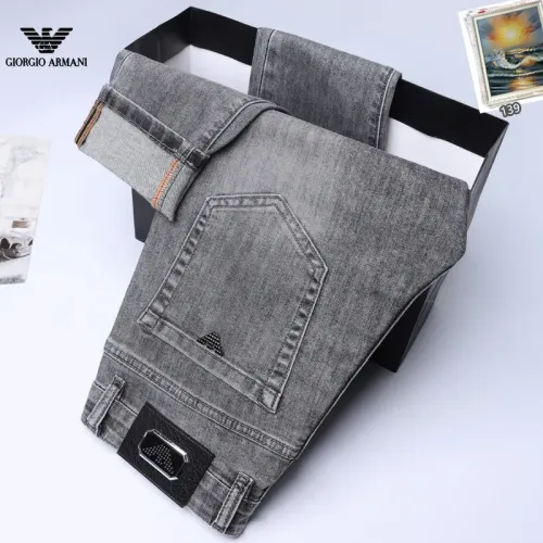 Replica Armani Jeans For Men #1438519 $48.00 USD for Wholesale