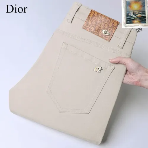 Replica Christian Dior Jeans For Men #1438528 $48.00 USD for Wholesale