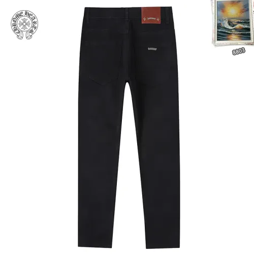 Replica Chrome Hearts Jeans For Men #1438533 $48.00 USD for Wholesale