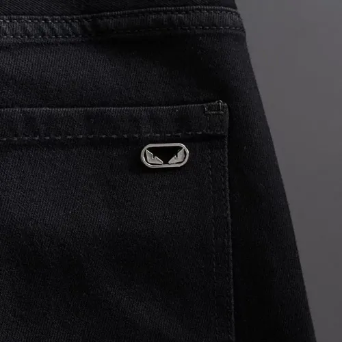 Replica Fendi Jeans For Men #1438540 $68.00 USD for Wholesale