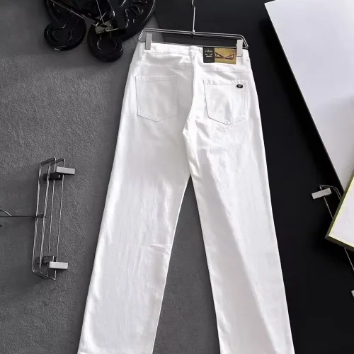 Replica Fendi Jeans For Men #1438544 $68.00 USD for Wholesale