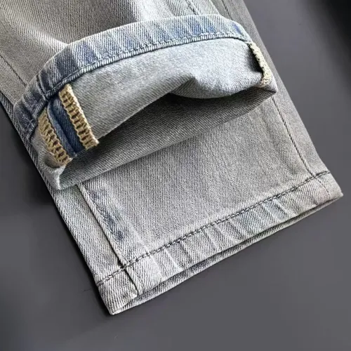 Replica Fendi Jeans For Men #1438559 $68.00 USD for Wholesale