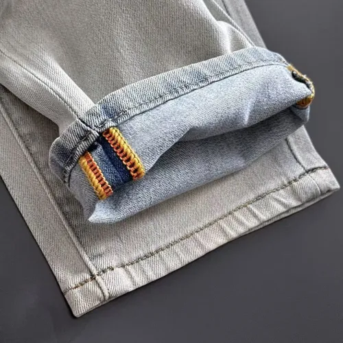 Replica Burberry Jeans For Men #1438565 $68.00 USD for Wholesale