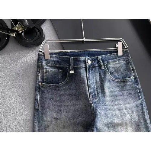Replica Hermes Jeans For Men #1438570 $68.00 USD for Wholesale