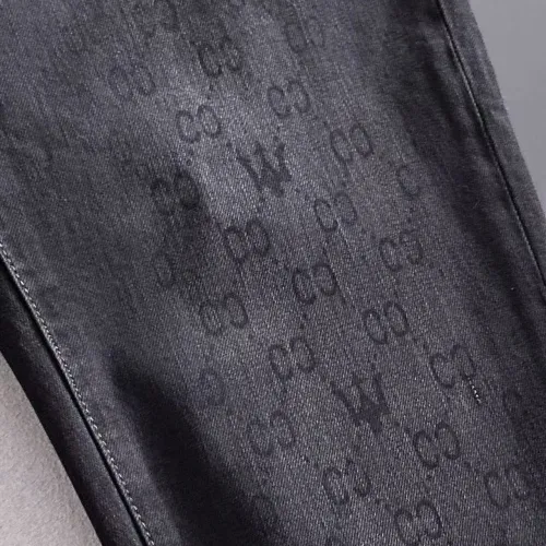 Replica Gucci Jeans For Men #1438577 $68.00 USD for Wholesale