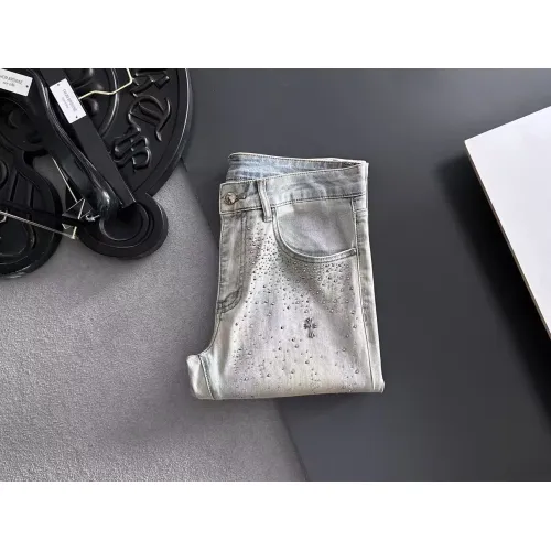 Replica Chrome Hearts Jeans For Men #1438578 $68.00 USD for Wholesale