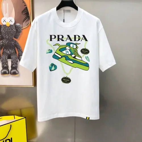 Prada T-Shirts Short Sleeved For Men #1438653