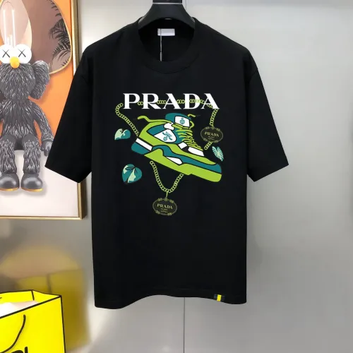 Prada T-Shirts Short Sleeved For Men #1438654