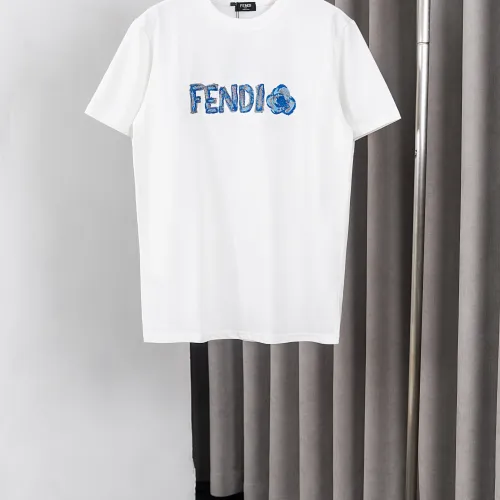 Fendi T-Shirts Short Sleeved For Men #1438819