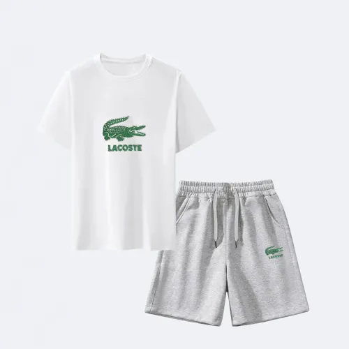 Lacoste Tracksuits Short Sleeved For Men #1438835 $42.00 USD, Wholesale Replica Lacoste Tracksuits