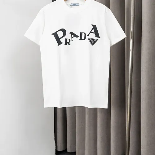 Prada T-Shirts Short Sleeved For Men #1438839