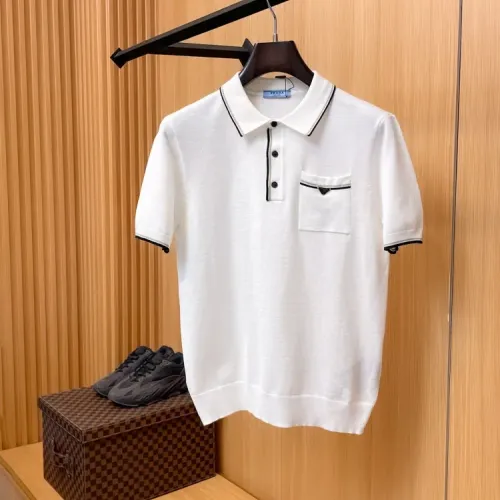 Prada T-Shirts Short Sleeved For Men #1438893