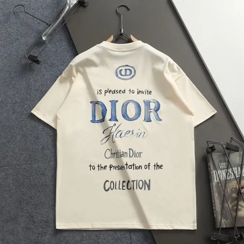 Christian Dior T-Shirts Short Sleeved For Unisex #1438940