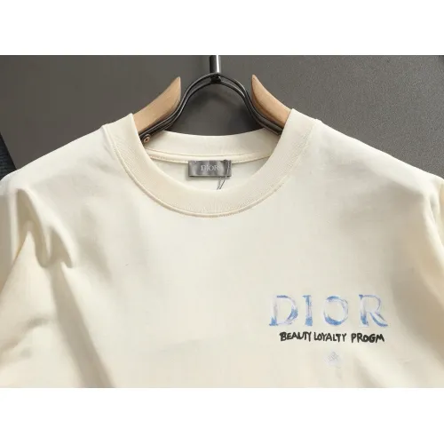 Replica Christian Dior T-Shirts Short Sleeved For Unisex #1438940 $45.00 USD for Wholesale
