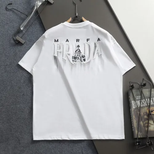 Prada T-Shirts Short Sleeved For Unisex #1438944