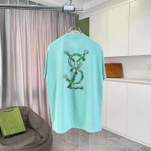 Yves Saint Laurent YSL T-shirts Short Sleeved For Unisex #1438950 $42.00 USD, Wholesale Replica Yves Saint Laurent YSL T-shirts