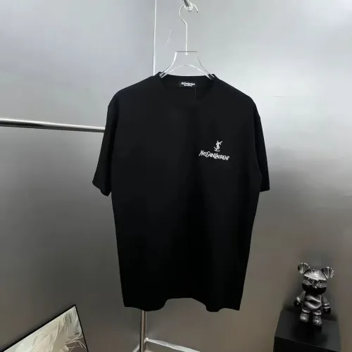 Yves Saint Laurent YSL T-shirts Short Sleeved For Unisex #1439006 $45.00 USD, Wholesale Replica Yves Saint Laurent YSL T-shirts