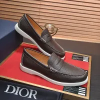$102.00 USD Christian Dior Leather Shoes For Men #1434694