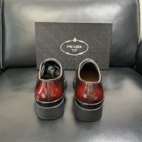 $150.00 USD Prada Leather Shoes For Men #1434748