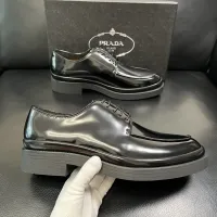$150.00 USD Prada Leather Shoes For Men #1434749