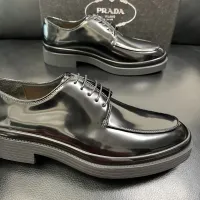 $150.00 USD Prada Leather Shoes For Men #1434749