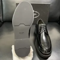 $150.00 USD Prada Leather Shoes For Men #1434749