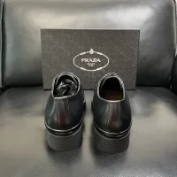$150.00 USD Prada Leather Shoes For Men #1434750
