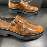 $150.00 USD Prada Leather Shoes For Men #1434751