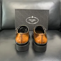 $150.00 USD Prada Leather Shoes For Men #1434751
