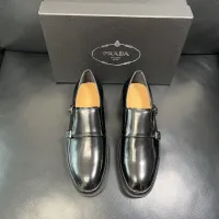$150.00 USD Prada Leather Shoes For Men #1434753