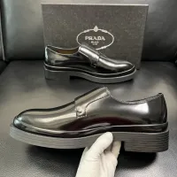 $150.00 USD Prada Leather Shoes For Men #1434753