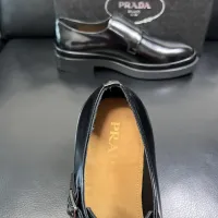 $150.00 USD Prada Leather Shoes For Men #1434753