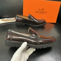 $125.00 USD Hermes Leather Shoes For Men #1434754