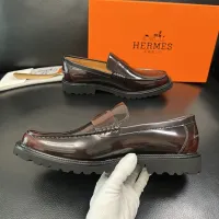 $125.00 USD Hermes Leather Shoes For Men #1434754