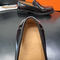 $125.00 USD Hermes Leather Shoes For Men #1434754