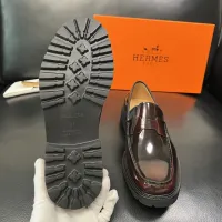 $125.00 USD Hermes Leather Shoes For Men #1434754
