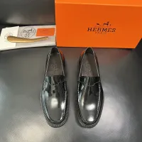 $125.00 USD Hermes Leather Shoes For Men #1434755