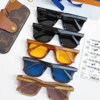 $60.00 USD Louis Vuitton AAA Quality Sunglasses #1436337